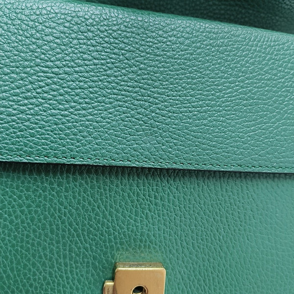 Authenticated pre-owned  Dionysus Super Mini Calfskin Green - Shoulder Bag at Looply