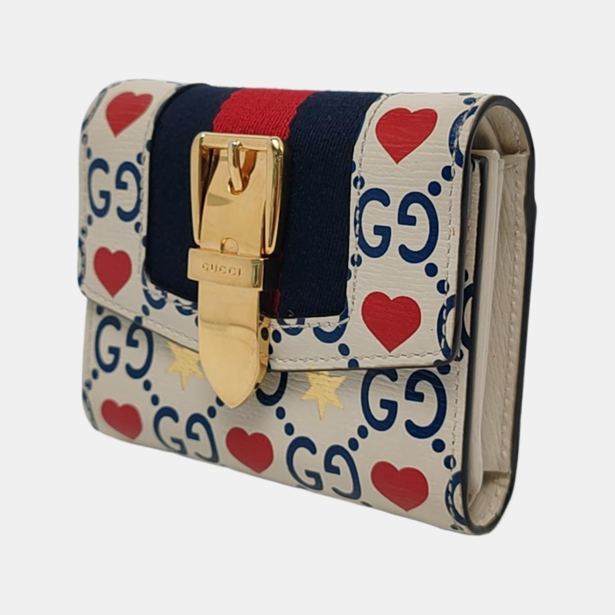 Authenticated pre-owned  Sylvie Monogram Calfskin White Wallet - Wallet at Looply