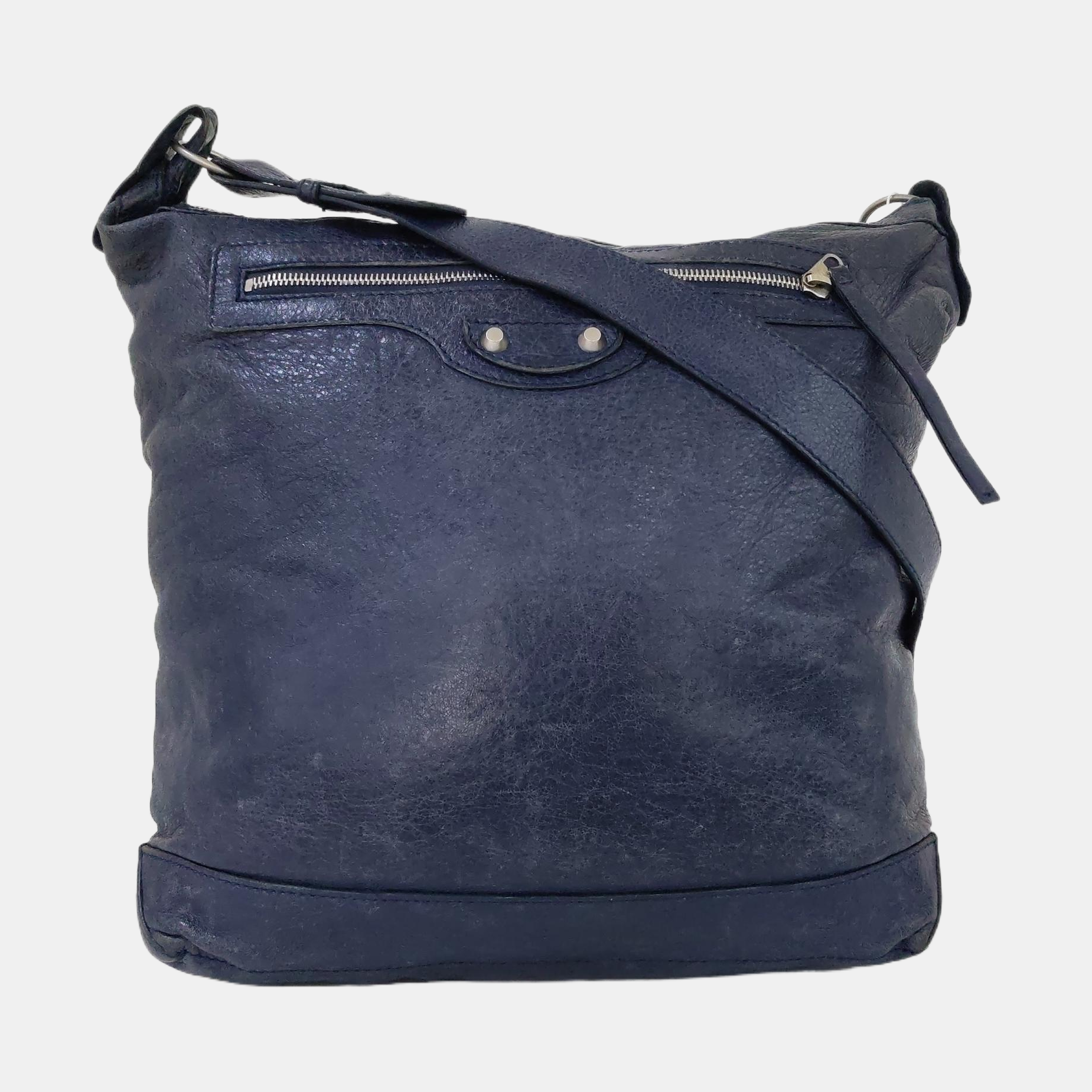 Authenticated pre-owned  Classic City Calfskin Blue - Shoulder Bag at Looply