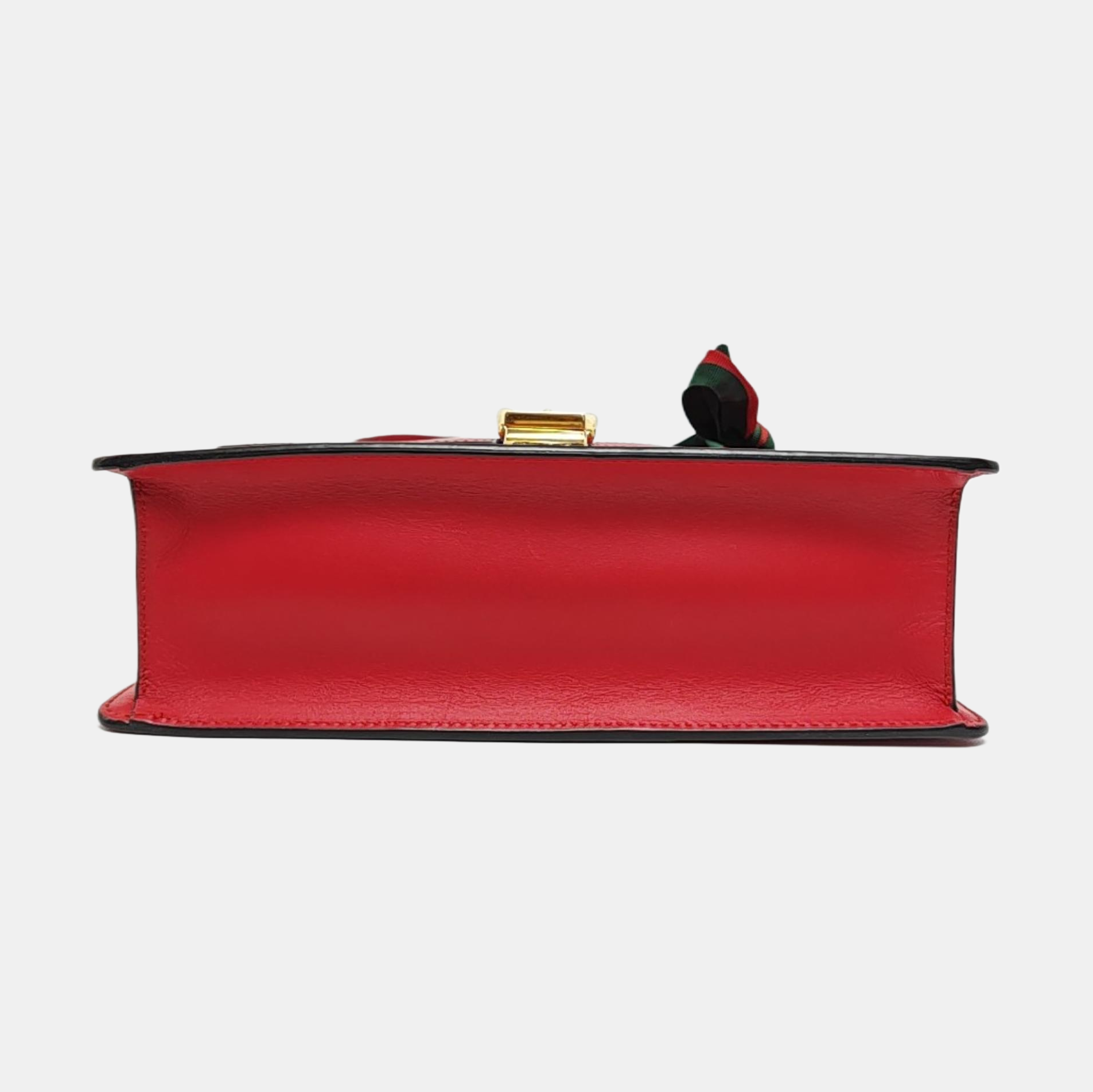 Authenticated pre-owned  Sylvie Small Calfskin Red - Shoulder Bag at Looply