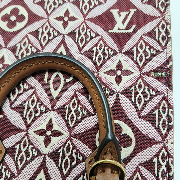 Authenticated pre-owned  Sac Plat Mini Fabric Red - Shoulder Bag at Looply