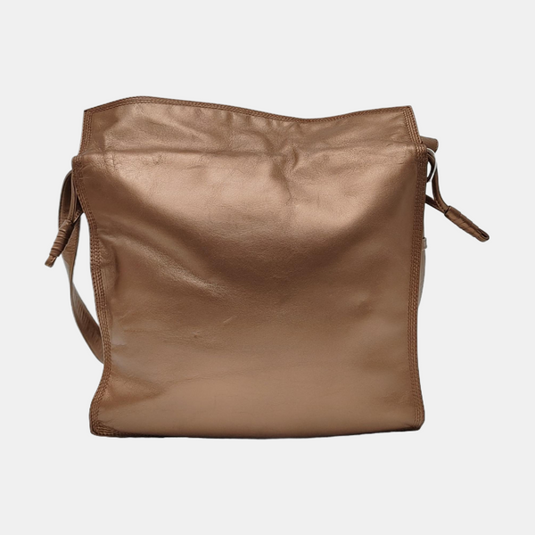 Authenticated pre-owned  Flamenco Xl Calfskin Rose Gold - Shoulder Bag at Looply