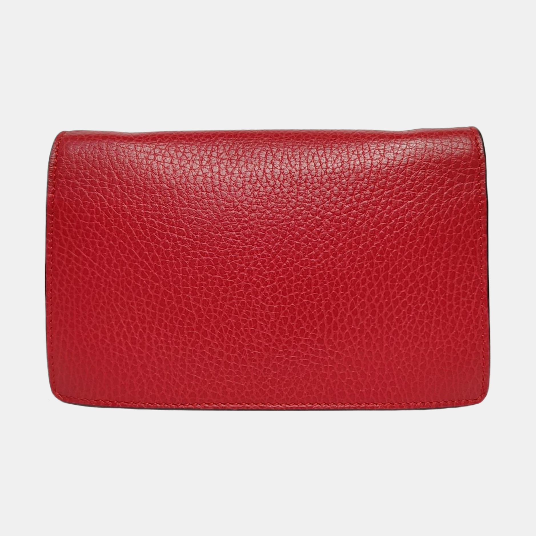 Authenticated pre-owned  Dionysus Super Mini Calfskin Red - Shoulder Bag at Looply