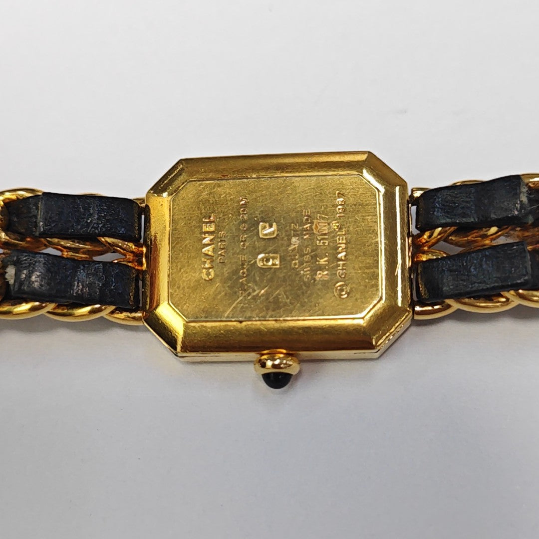 Première 20mm Black Quartz Watch