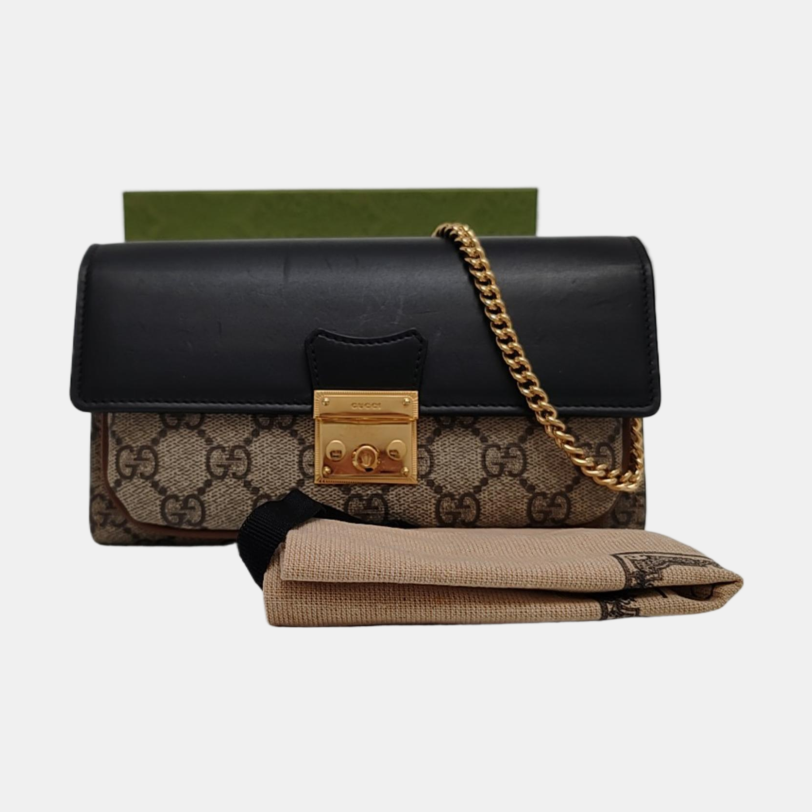 Authenticated pre-owned  Padlock Coated Canvas Multicolor - Shoulder Bag at Looply