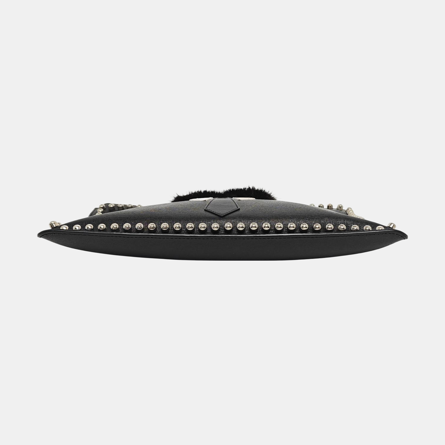 Authenticated pre-owned  Karlito Calfskin Black - Clutch at Looply