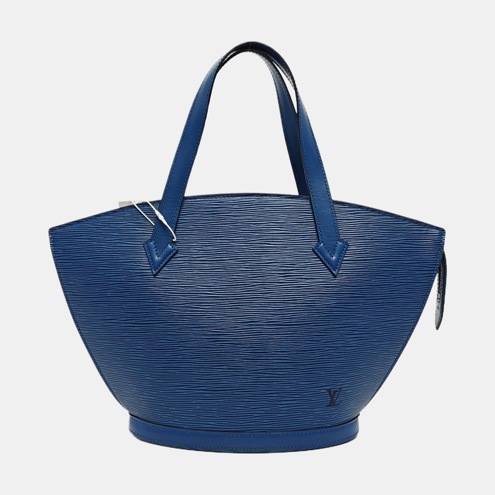 Authenticated pre-owned  Saint Jacques PM Epi Blue - Top Handle Bag at Looply