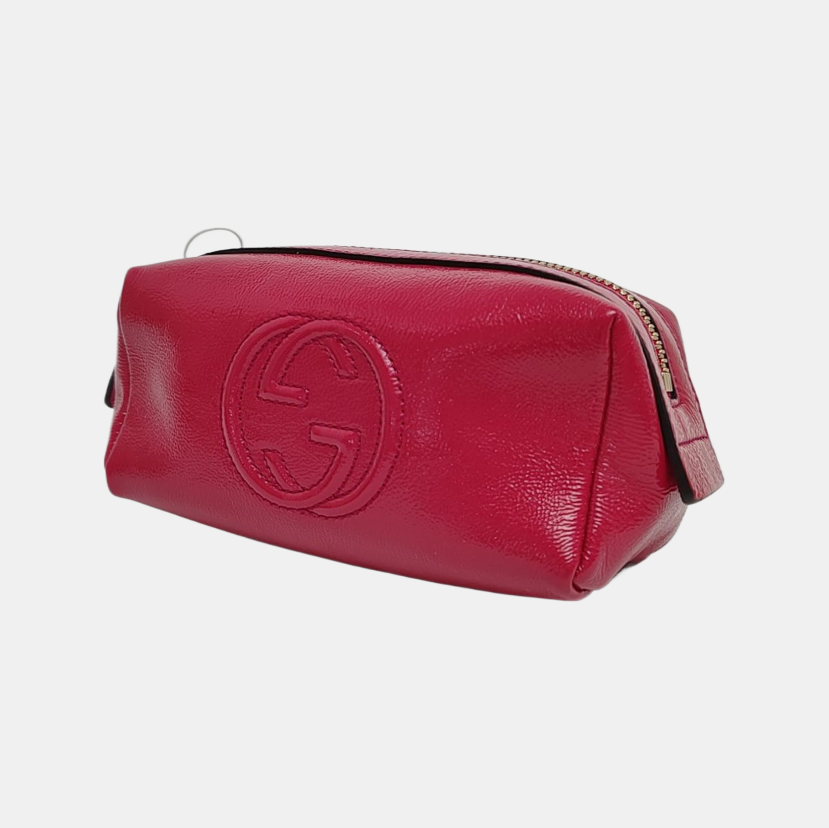 Authenticated pre-owned  Soho Patent Leather Pink - Clutch at Looply