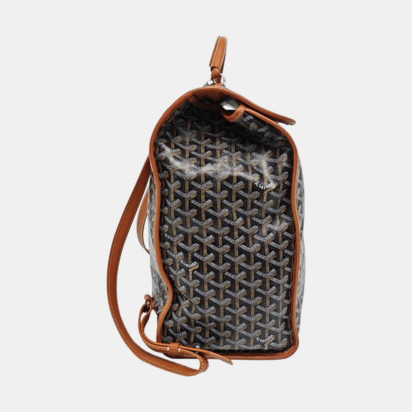 Saint Léger Coated Canvas Brown