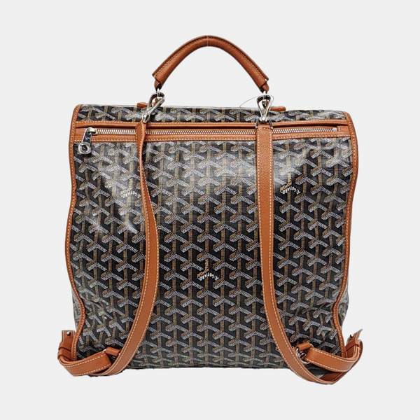 Saint Léger Coated Canvas Brown