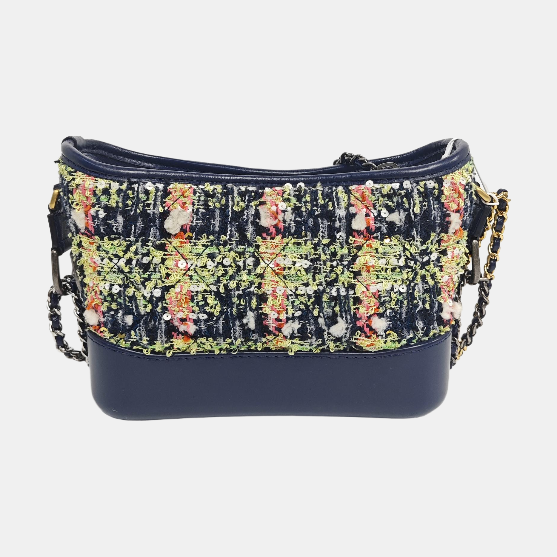 Authenticated pre-owned  Gabrielle Small Fabric Blue - Shoulder Bag at Looply