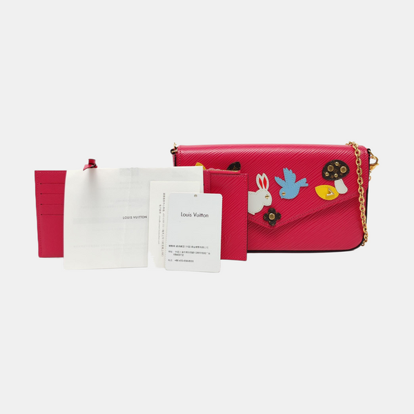 Authenticated pre-owned  Félicie Epi Pink - Shoulder Bag at Looply