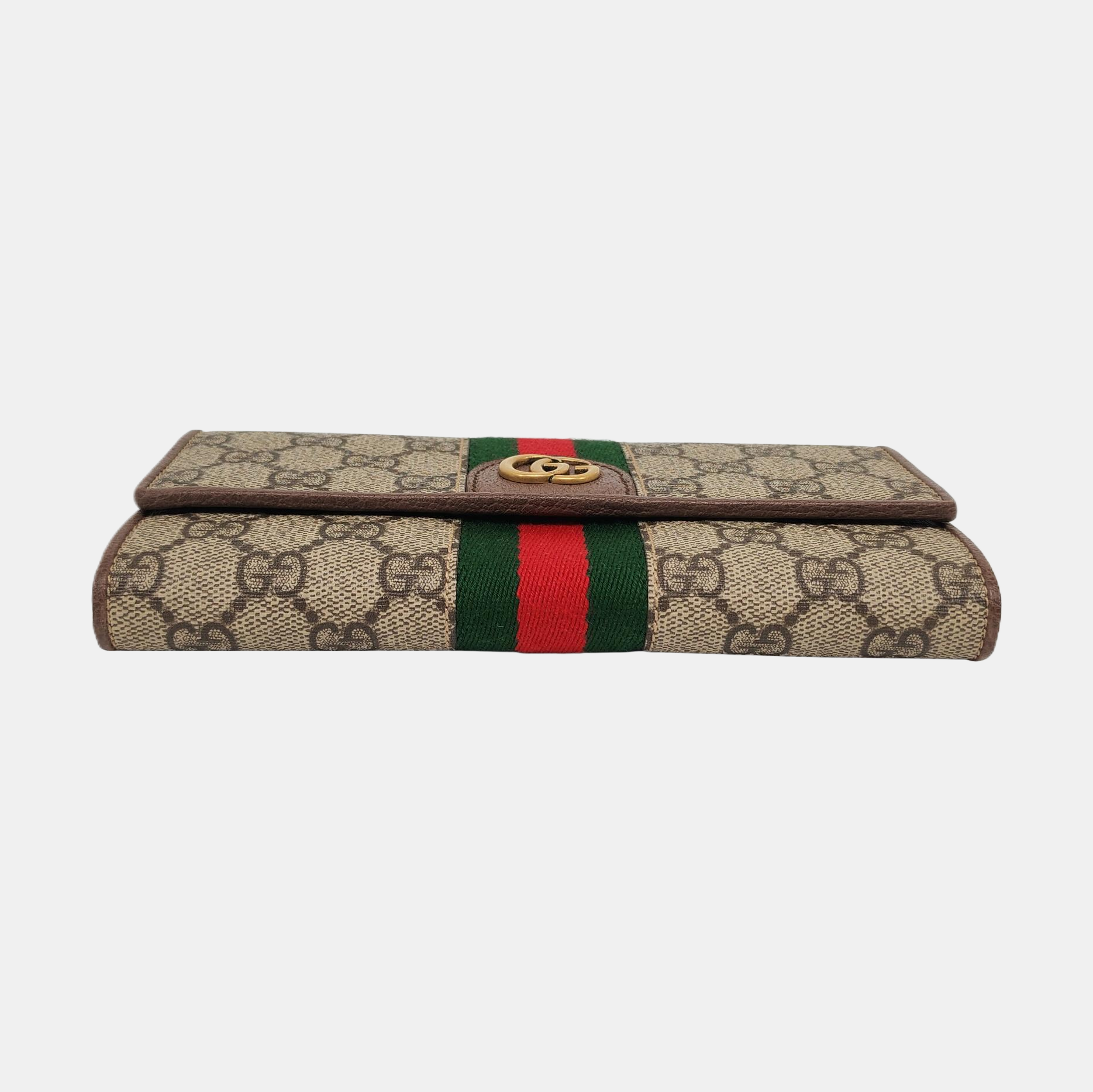Authenticated pre-owned  Ophidia Monogram Coated Canvas Beige Wallet - Wallet at Looply