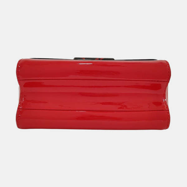 Authenticated pre-owned  Twist PM Monogram Patent Leather Red - Shoulder Bag at Looply