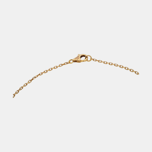 Authenticated pre-owned  C Heart Diamond Pendant 18K Rose Gold Necklace - Necklace at Looply