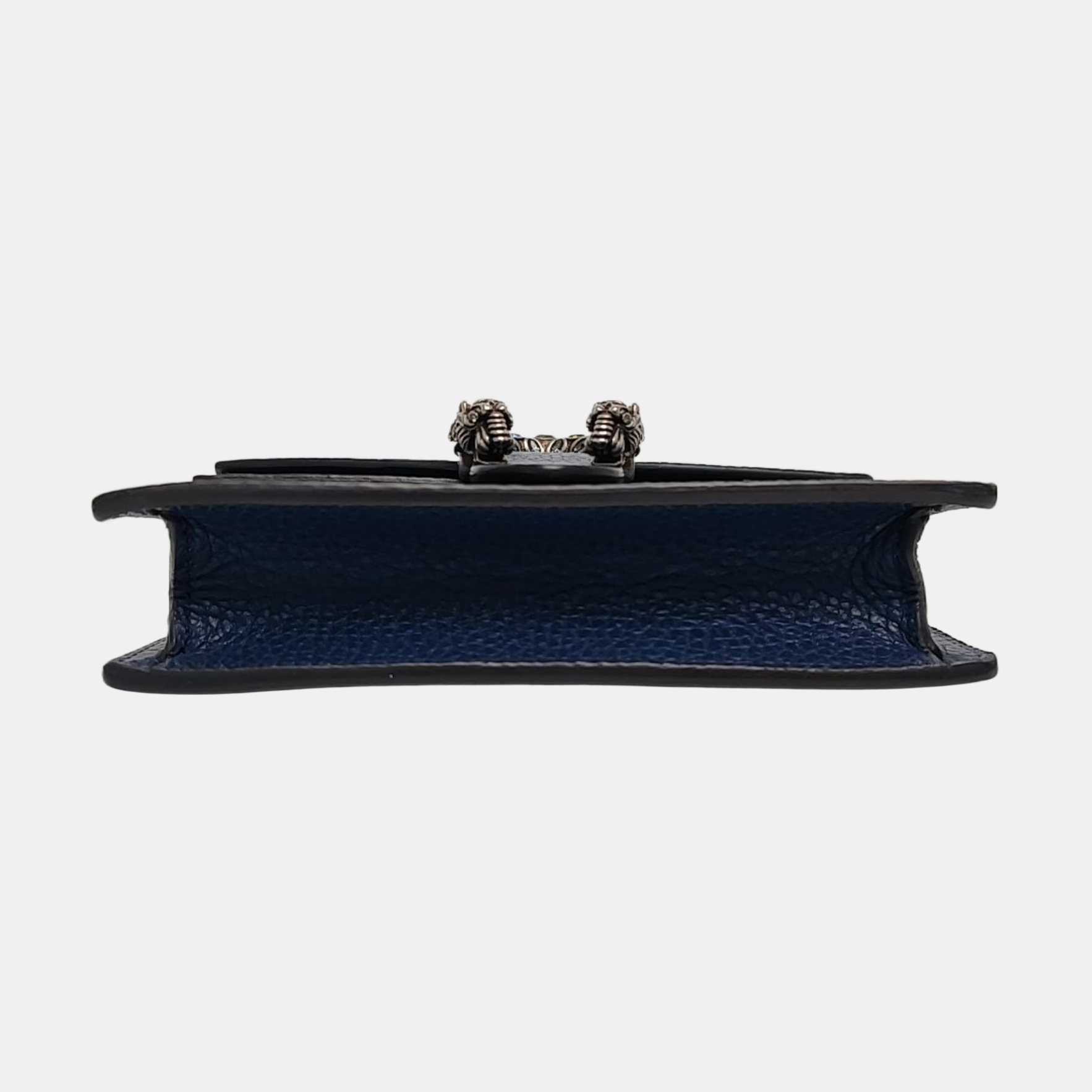 Authenticated pre-owned  Dionysus Super Mini Calfskin Blue - Crossbody Bag at Looply