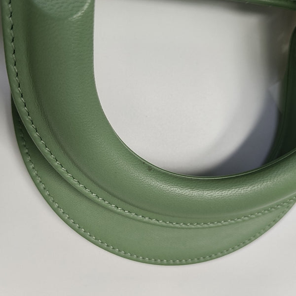 Authenticated pre-owned  Lady Dior Small Lambskin Green - Shoulder Bag at Looply