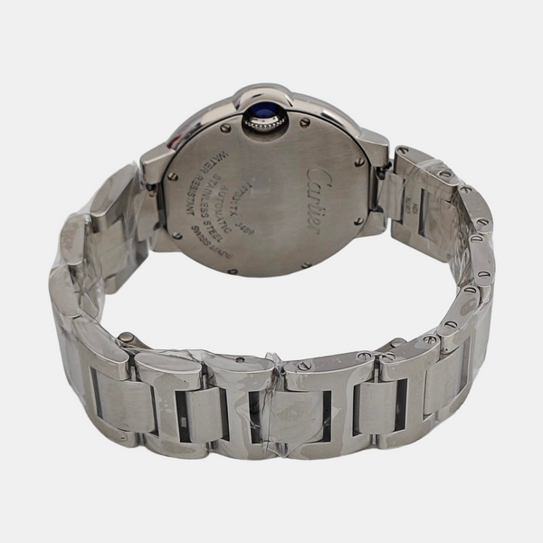 Ballon Bleu de Cartier 33mm Silver Automatic Watch