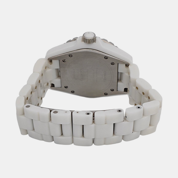 J12 39mm White Automatic Watch