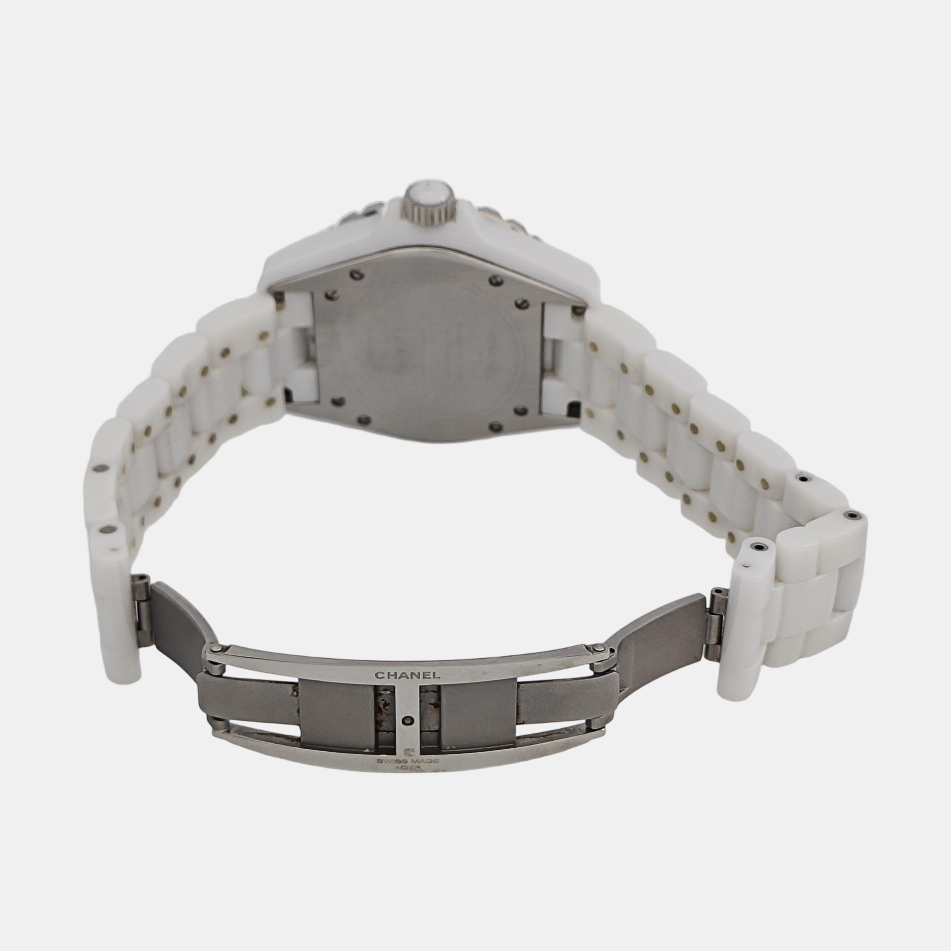 J12 39mm White Automatic Watch