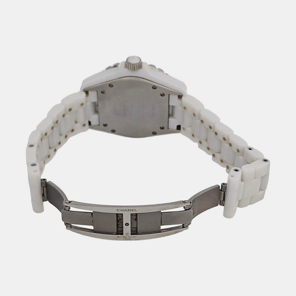 J12 39mm White Automatic Watch