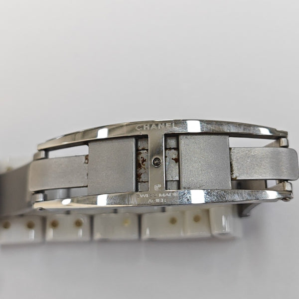 J12 39mm White Automatic Watch