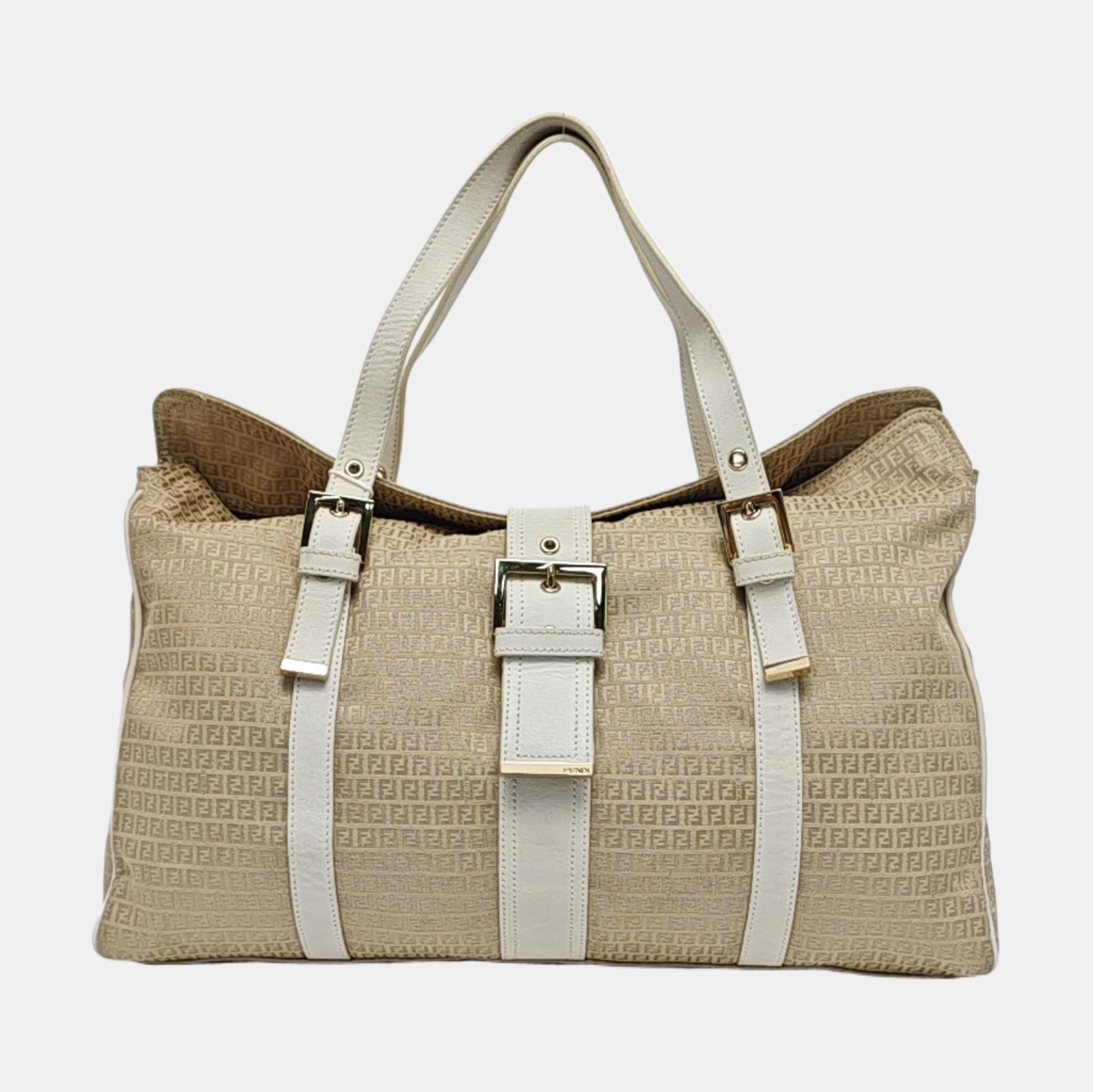 Canvas Shoulder Bag Beige