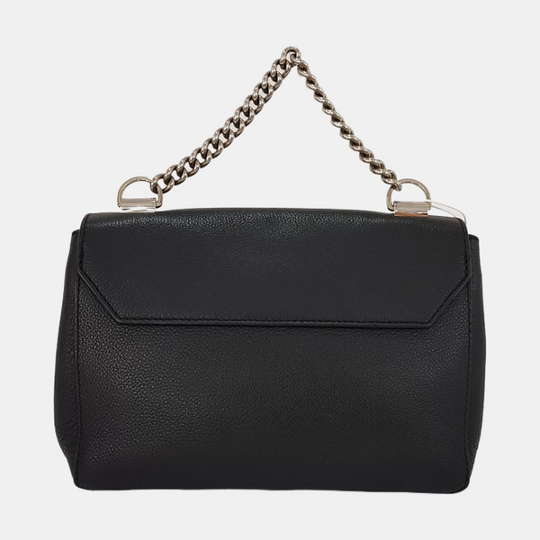 Authenticated pre-owned  Lockme BB Calfskin Black - Shoulder Bag at Looply