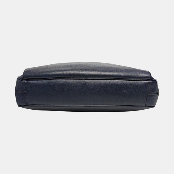 Calfskin Shoulder Bag Blue