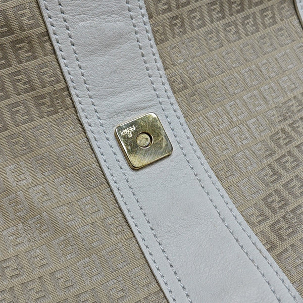 Canvas Shoulder Bag Beige