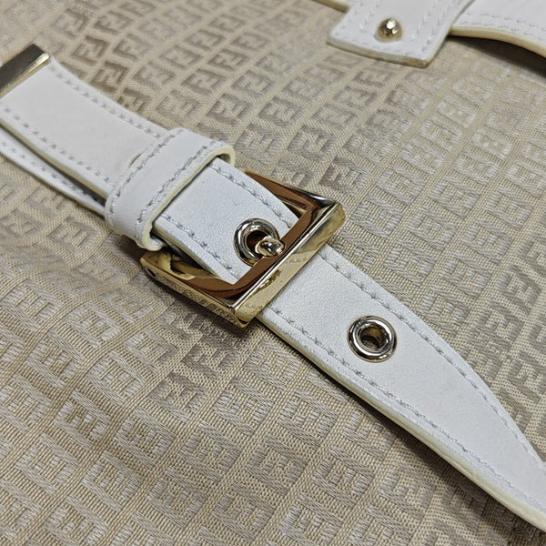 Canvas Shoulder Bag Beige