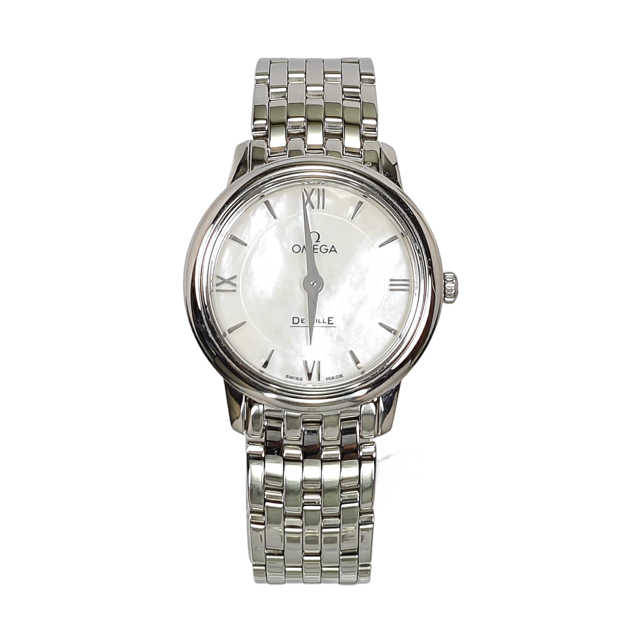 DE VILLE 27.4mm White Quartz Watch