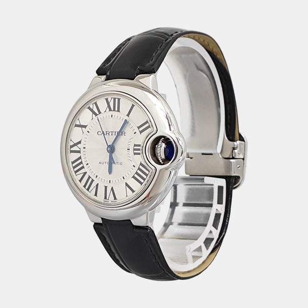 Ballon Bleu de Cartier 33mm Silver Automatic Watch