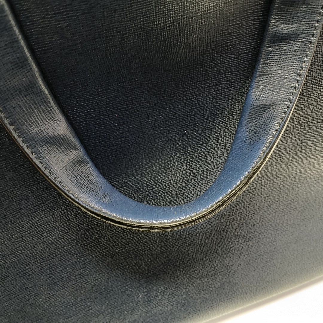 Calfskin Shoulder Bag Blue
