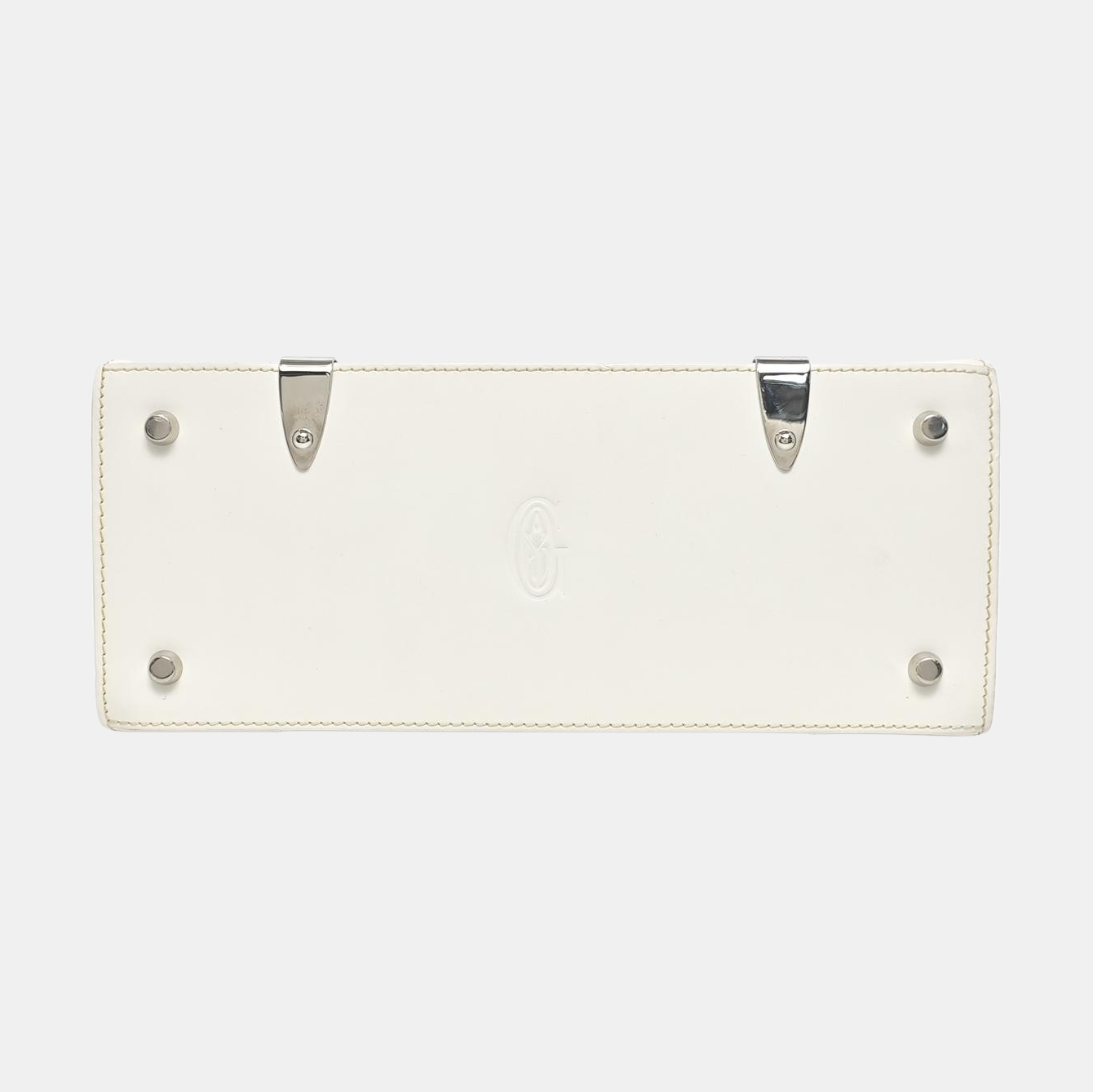 Authenticated pre-owned  Saïgon Small Coated Canvas White - Shoulder Bag at Looply