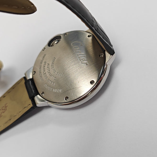 Ballon Bleu de Cartier 33mm Silver Automatic Watch
