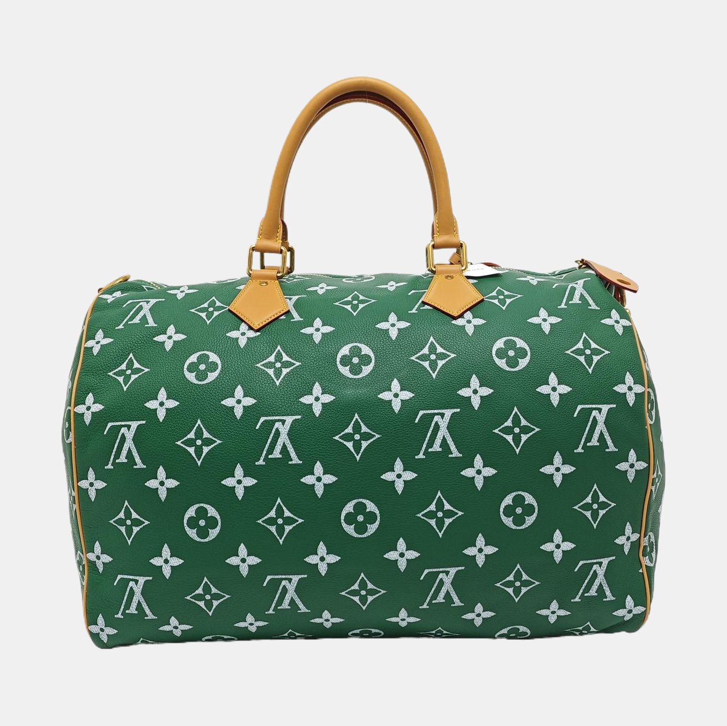 SPEEDY Monogram Calfskin Green
