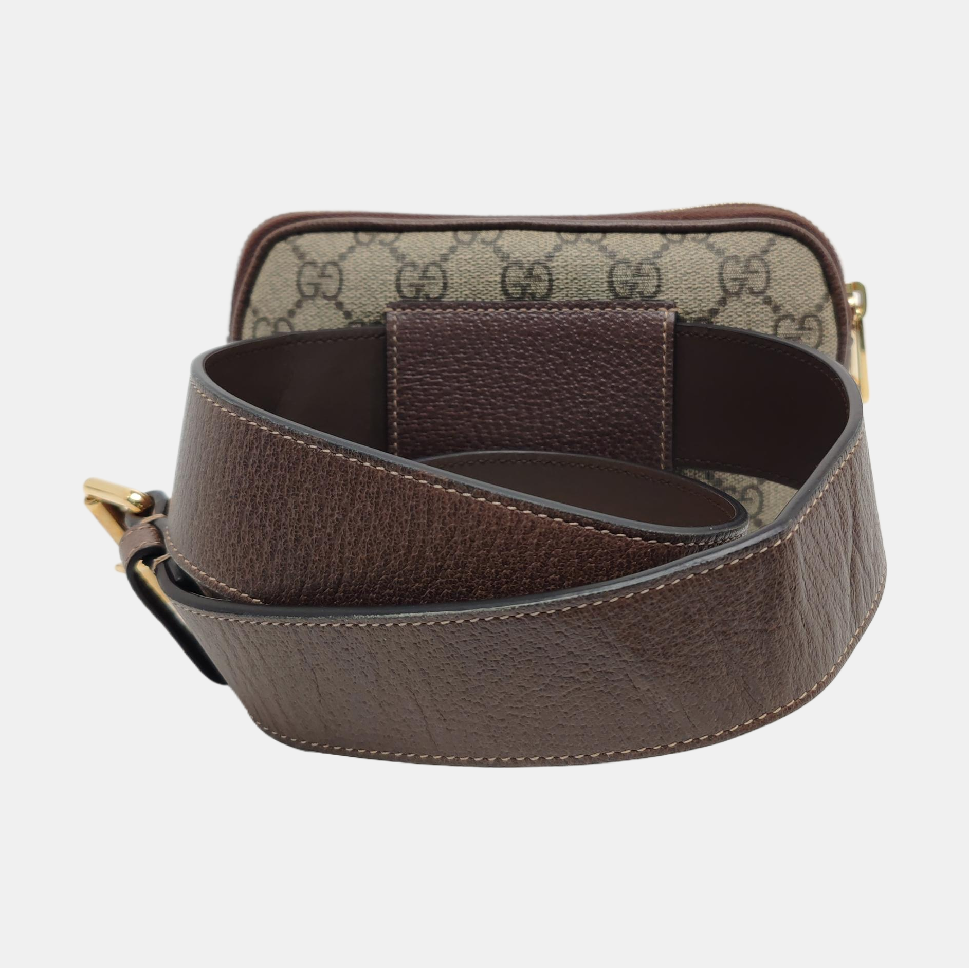 Authenticated pre-owned  Ophidia Monogram Coated Canvas Beige - Belt Bag at Looply