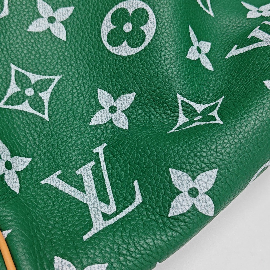 SPEEDY Monogram Calfskin Green