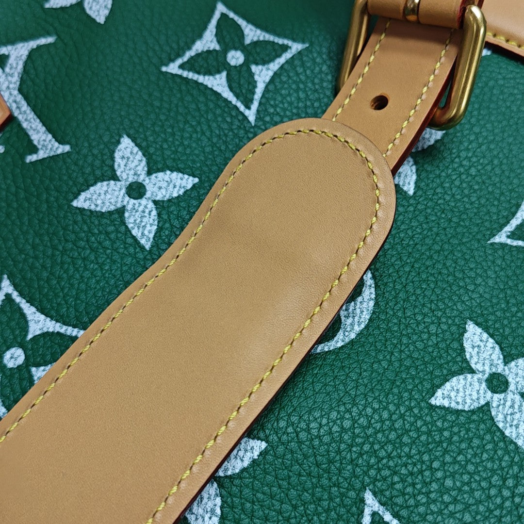 SPEEDY Monogram Calfskin Green