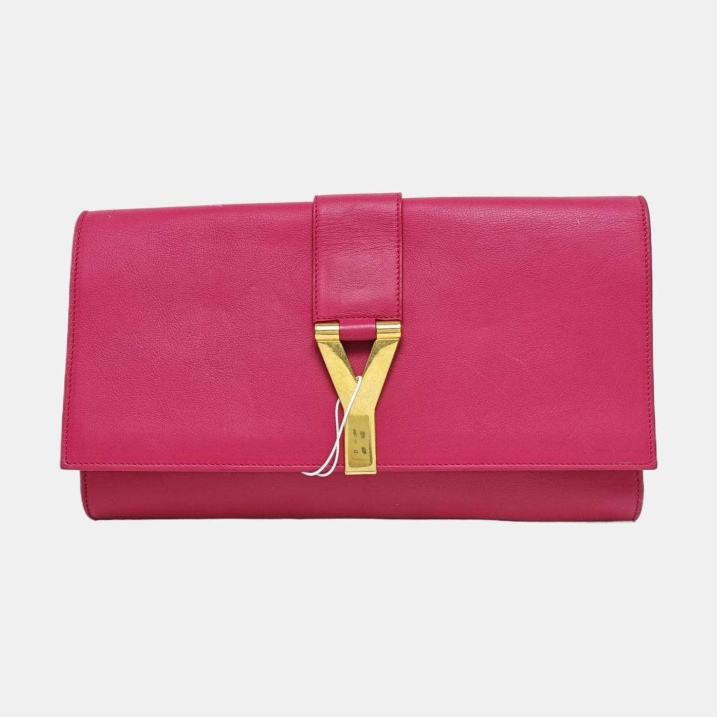 Authenticated pre-owned  Chyc Y Ligne Calfskin Pink - Clutch at Looply