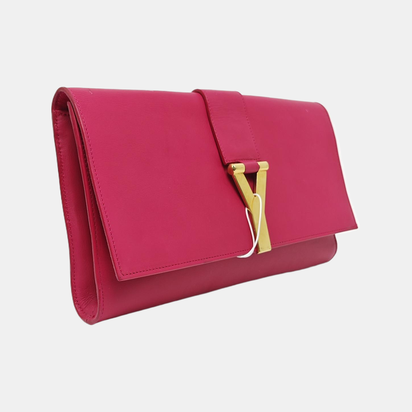 Authenticated pre-owned  Chyc Y Ligne Calfskin Pink - Clutch at Looply