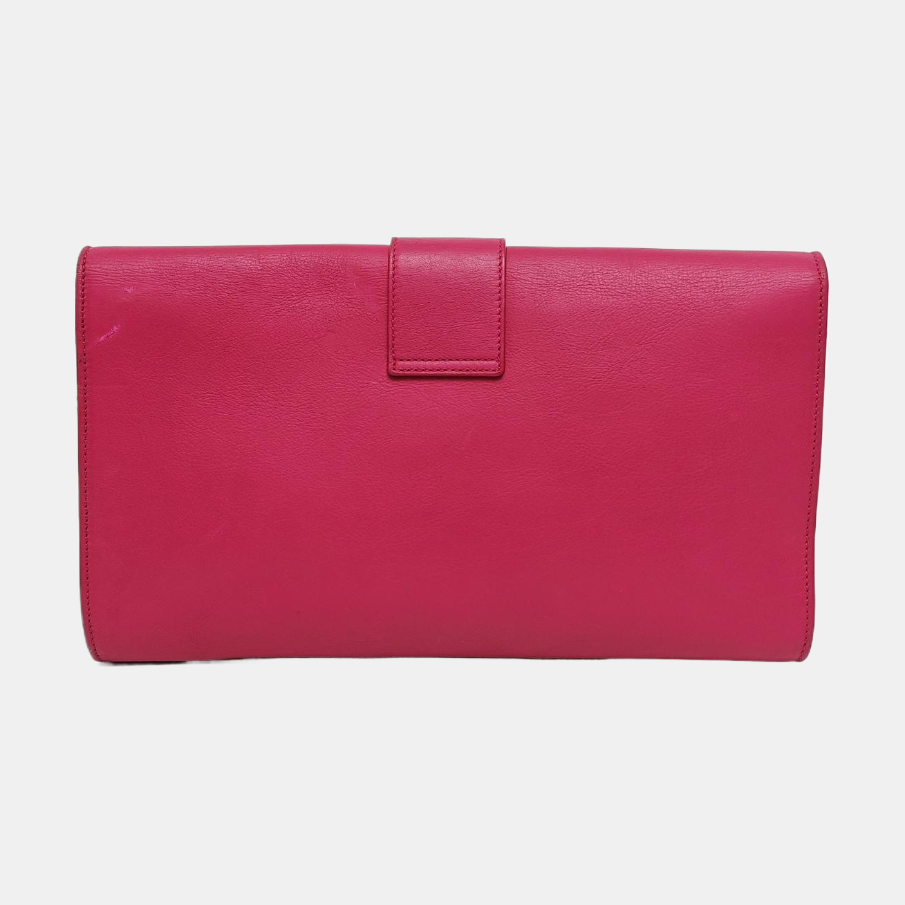 Authenticated pre-owned  Chyc Y Ligne Calfskin Pink - Clutch at Looply