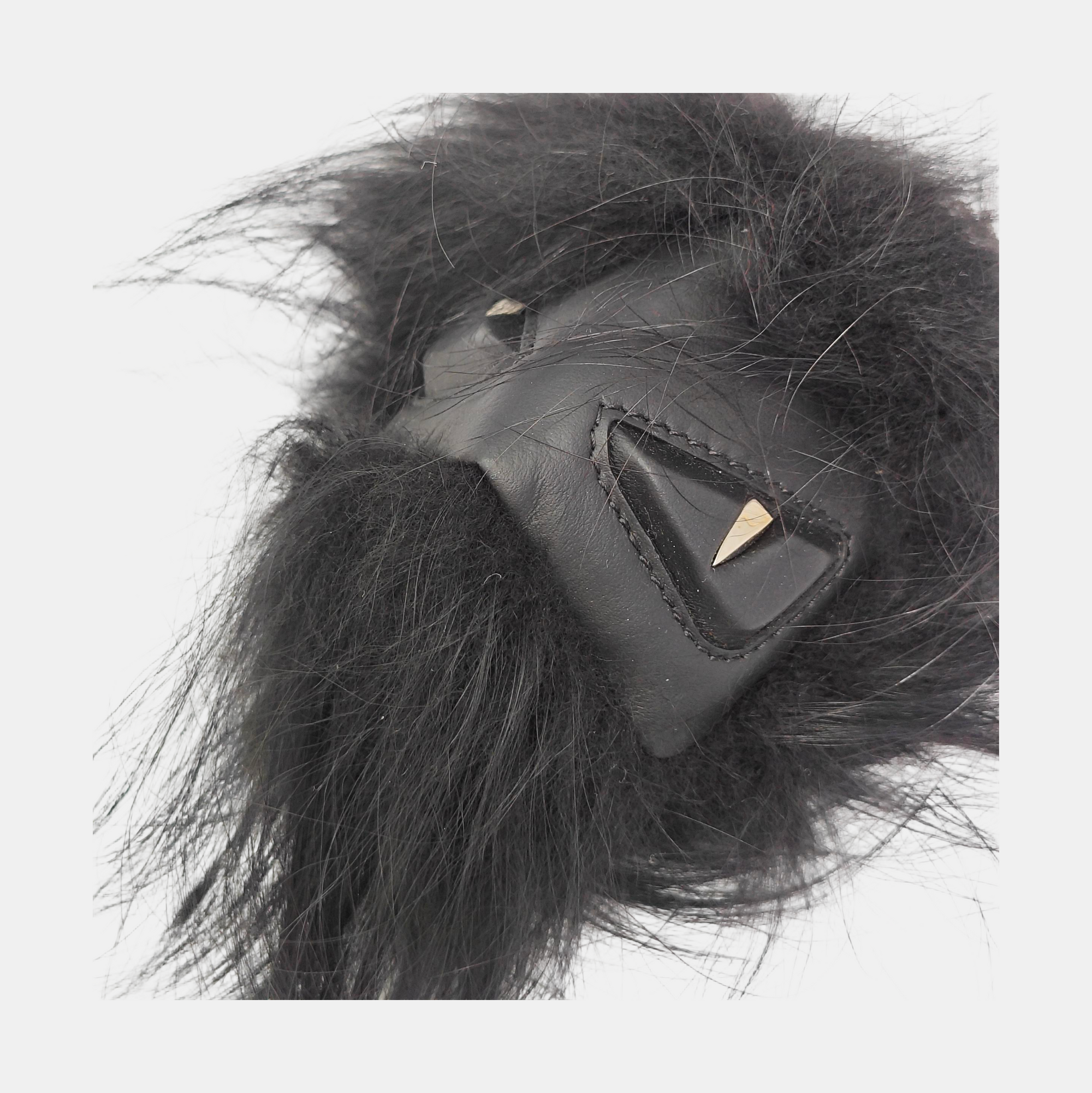 Authenticated pre-owned  Synthetic Material Black Bag Charm - Bag Charm at Looply