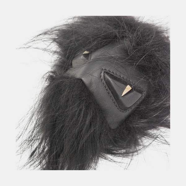 Authenticated pre-owned  Synthetic Material Black Bag Charm - Bag Charm at Looply