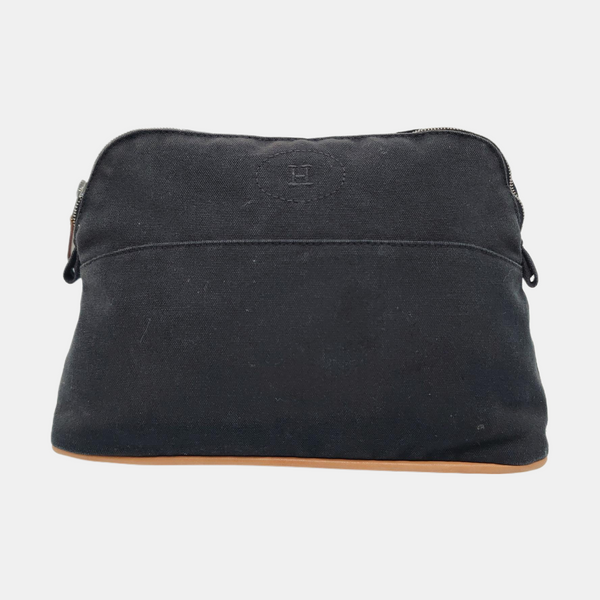 Authenticated pre-owned  Bolide Canvas Black - Clutch at Looply