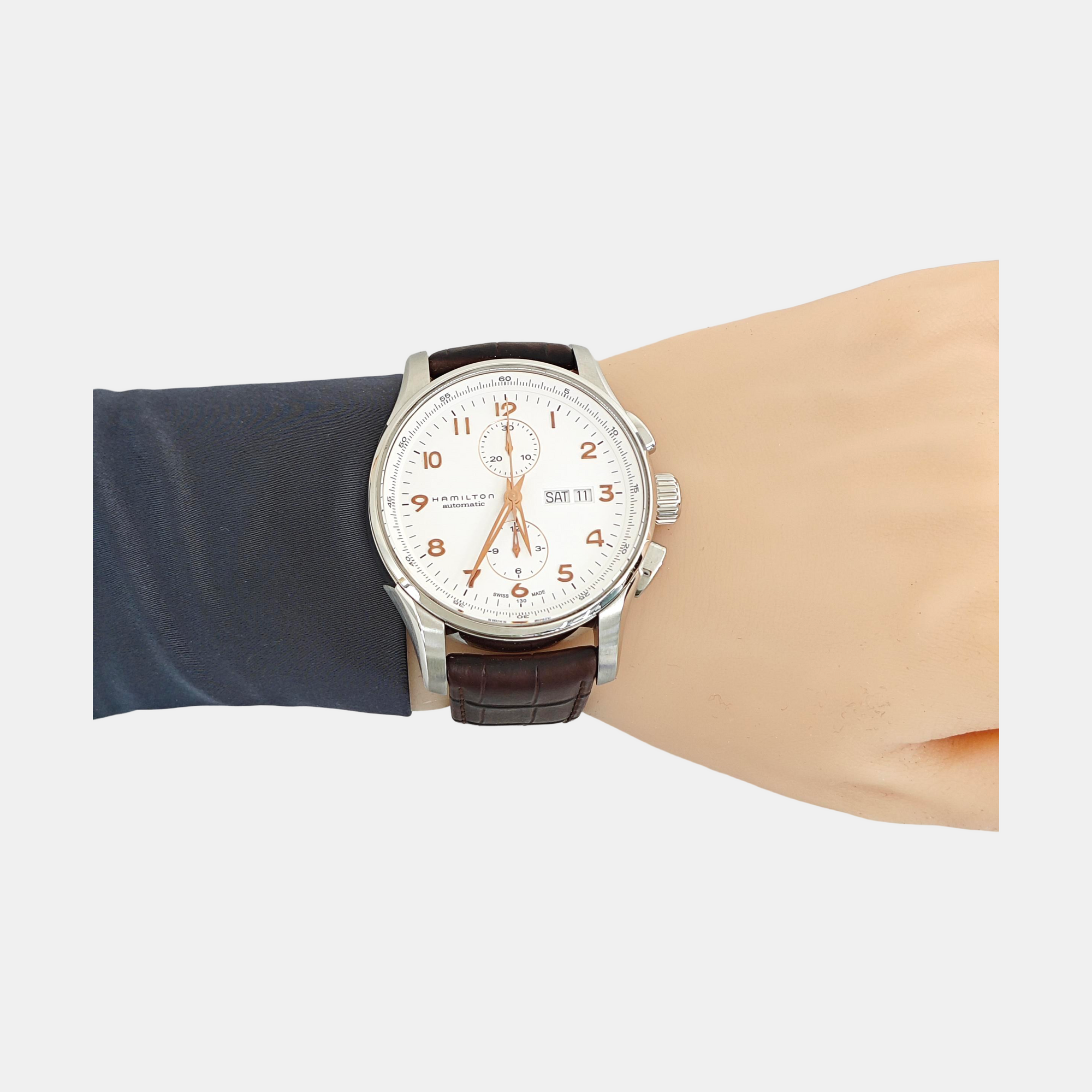 Jazzmaster 45mm White Automatic Watch