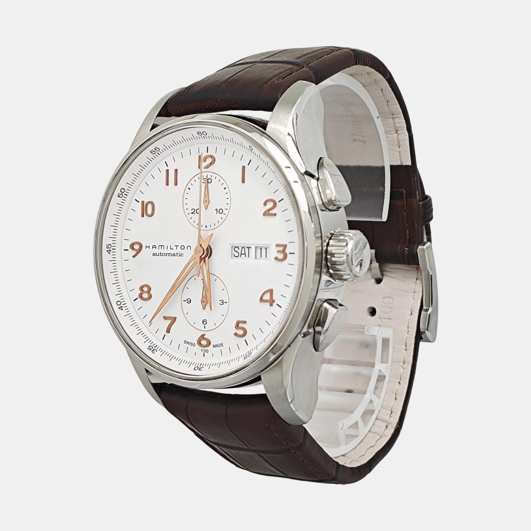 Jazzmaster 45mm White Automatic Watch