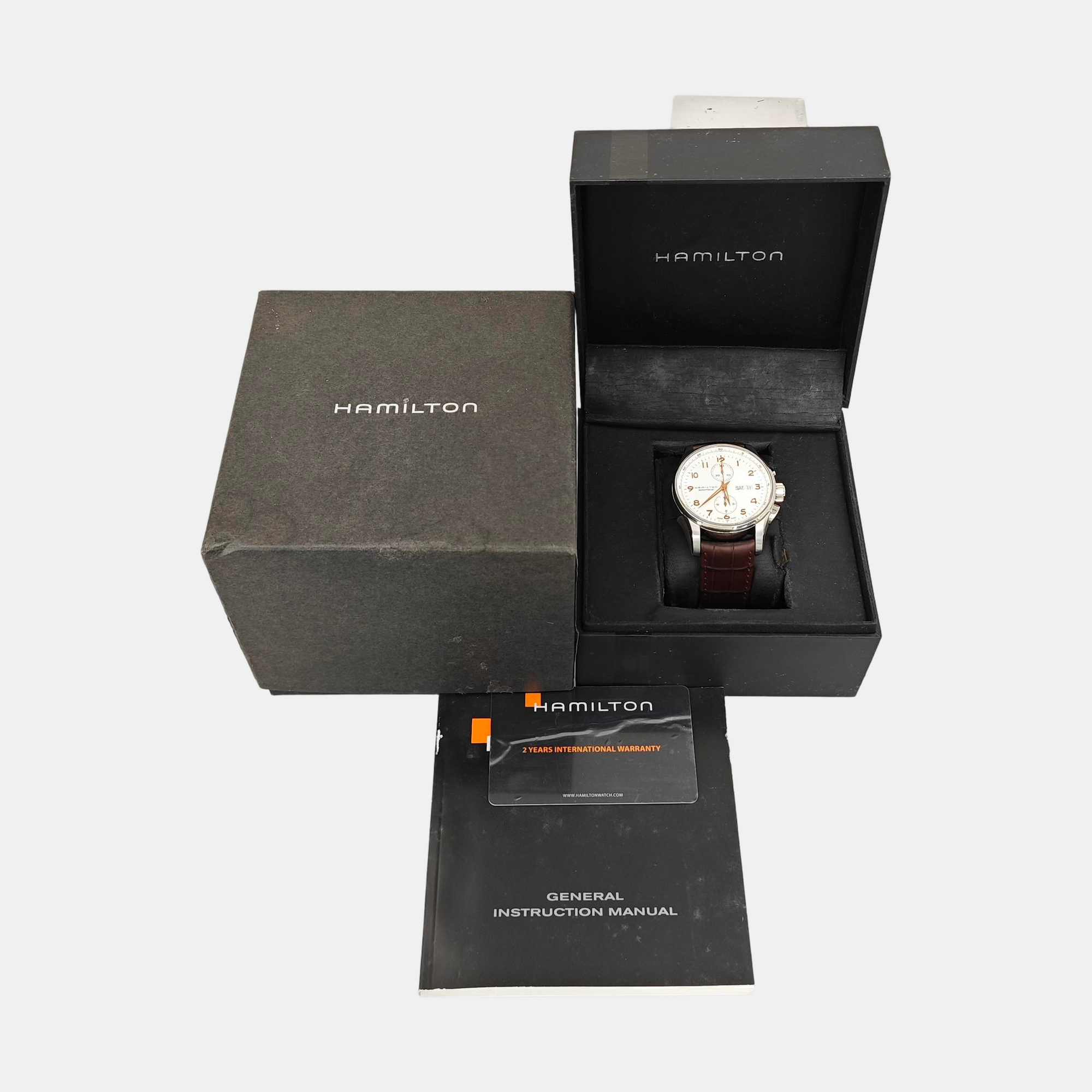 Jazzmaster 45mm White Automatic Watch