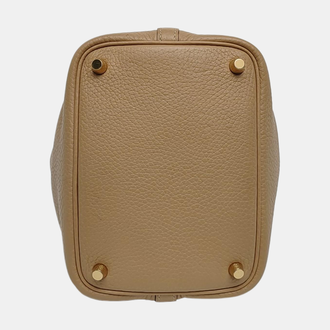 Authenticated pre-owned  Picotin Lock 18 Clemence Gray - Top Handle Bag at Looply